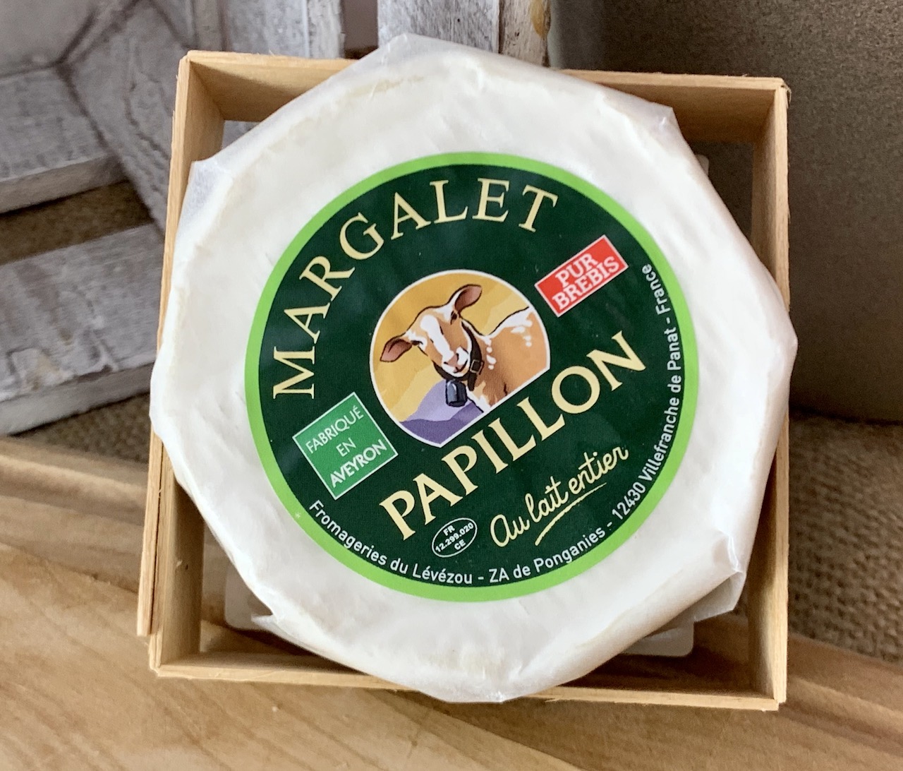 MARGALET PAPILLON - Französischer Schafscamembert