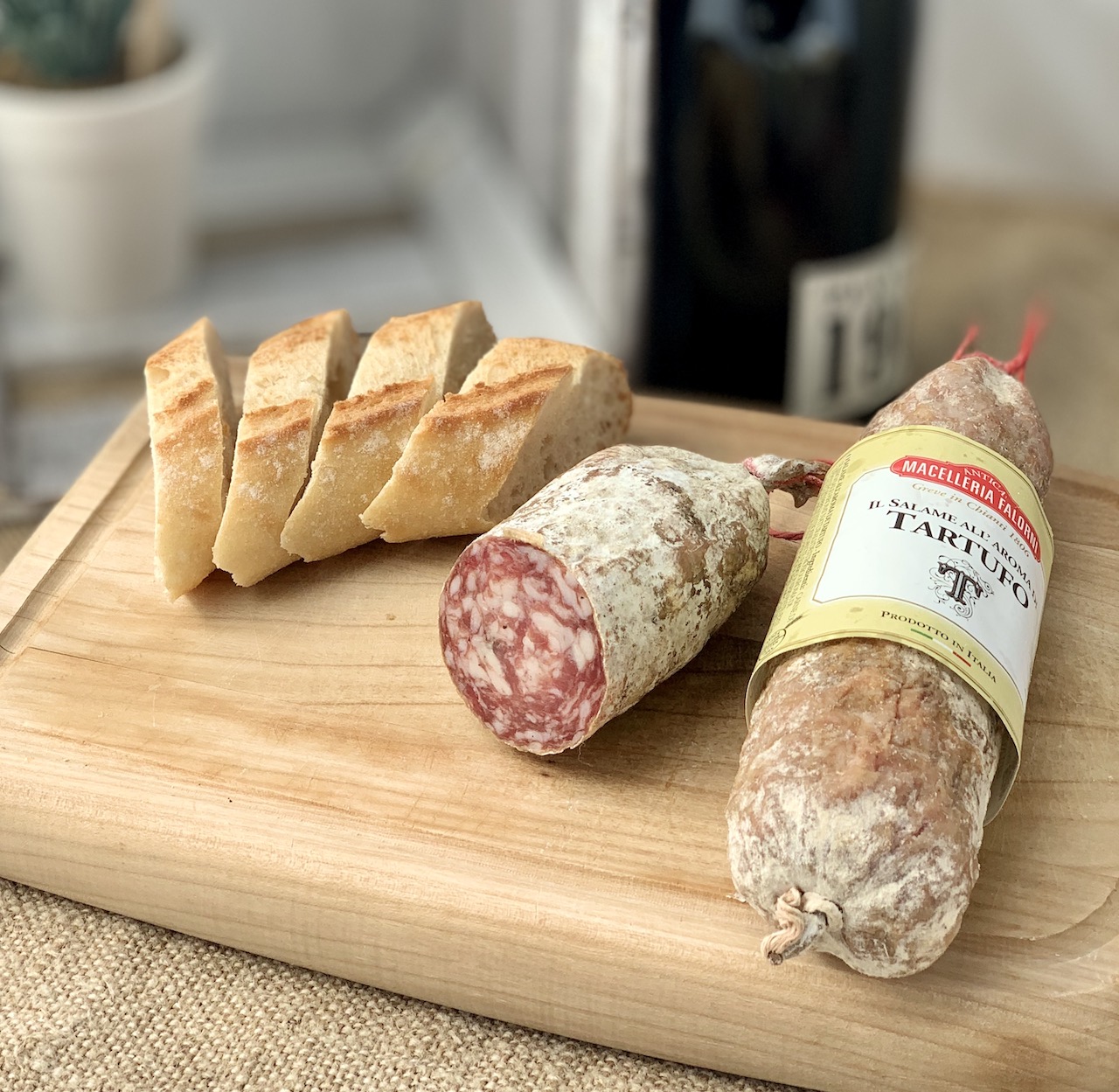 SALAME AL TARTUFO BIANCO, ca. 300 g