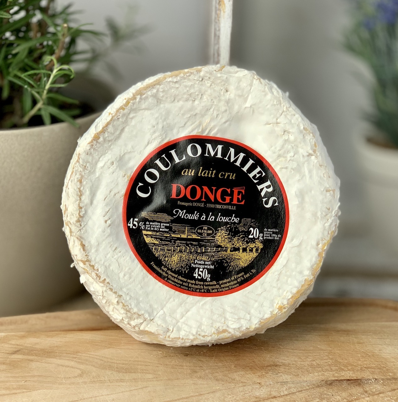 COULOMMIERS DONGE CRU - Würziger Weichkäse aus Frankreich