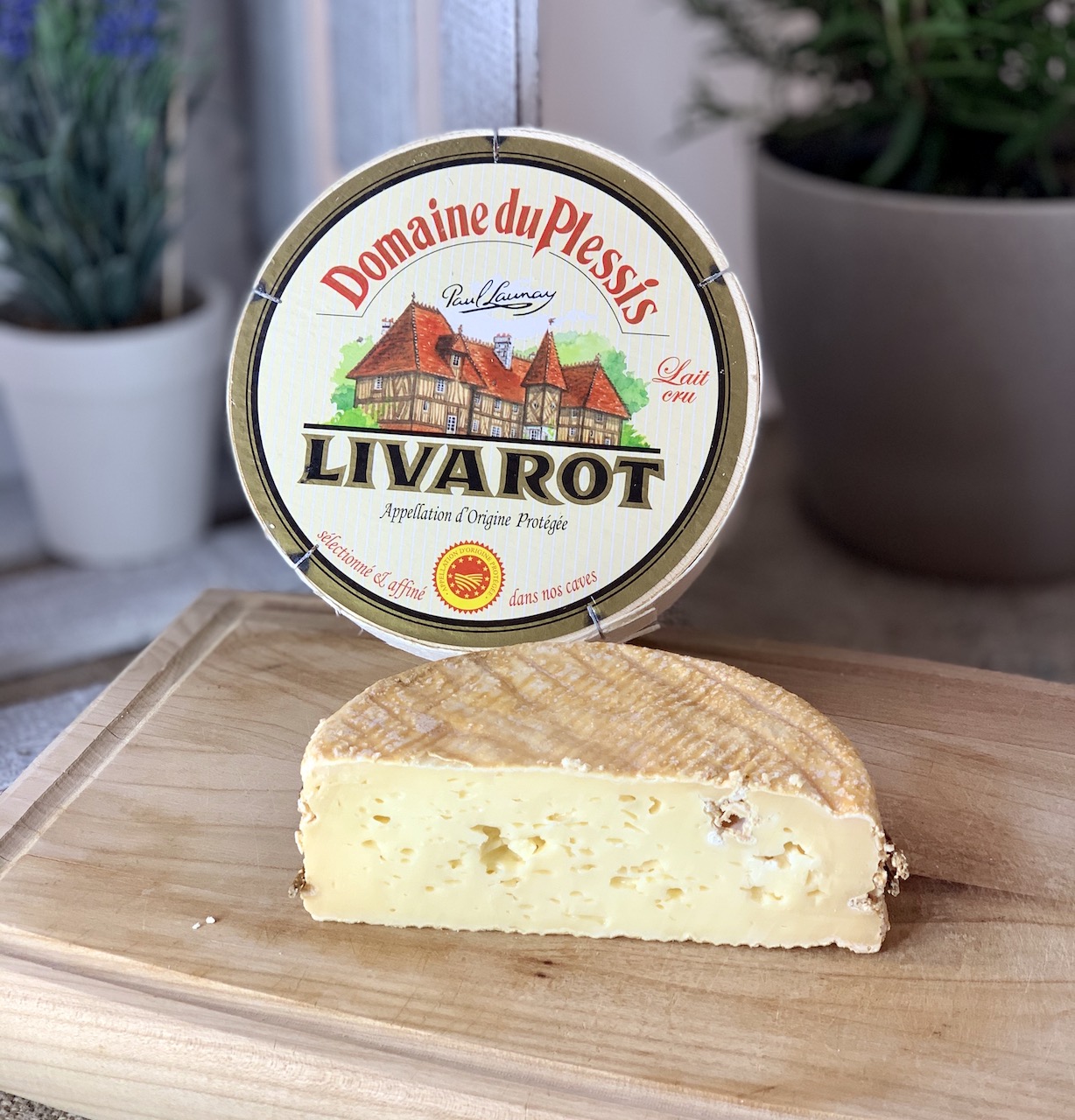 LIVAROT AOC - Handgeschöpfter Rotkultur-Käse aus der Normandie