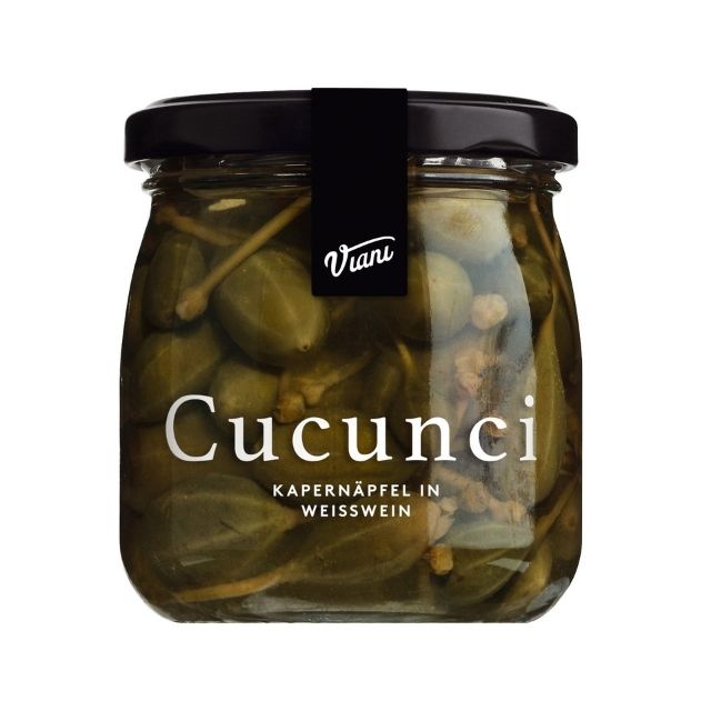 CUCUNCI - Kapernäpfel in Weißwein