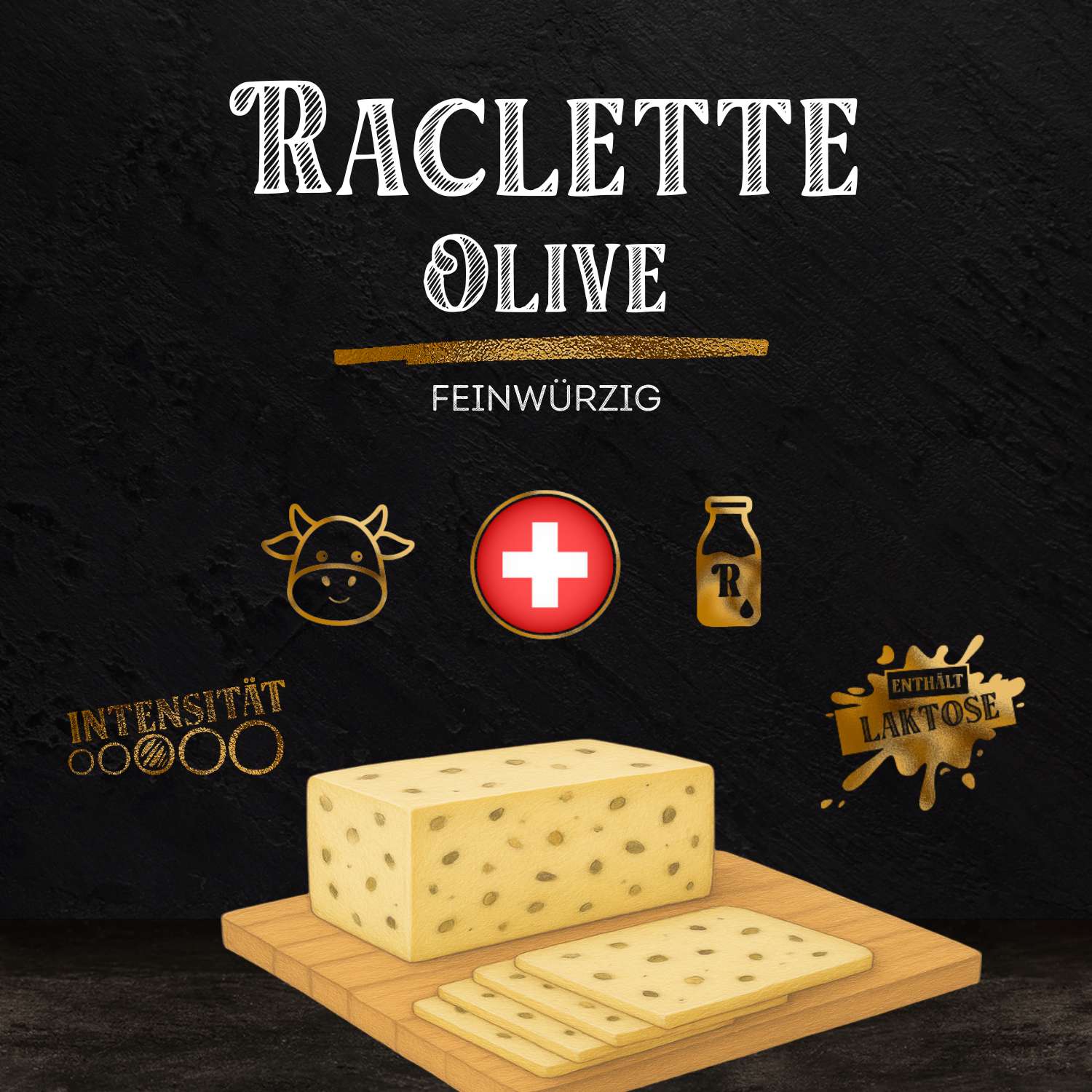 RACLETTE OLIVE - feinwürzig