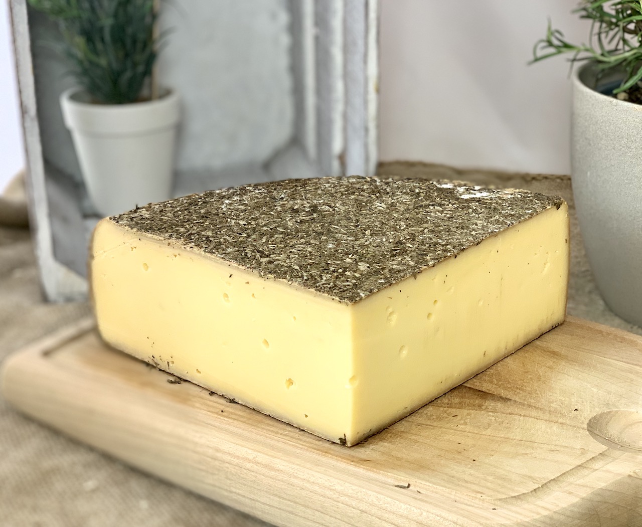 GSTAADER BERGKÄUTER - Schweizer Hartkäse mit Kräutern