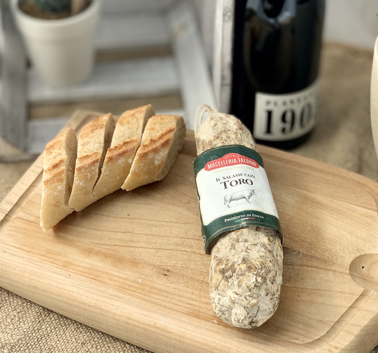 SALAME CON TORO, ca. 300 g