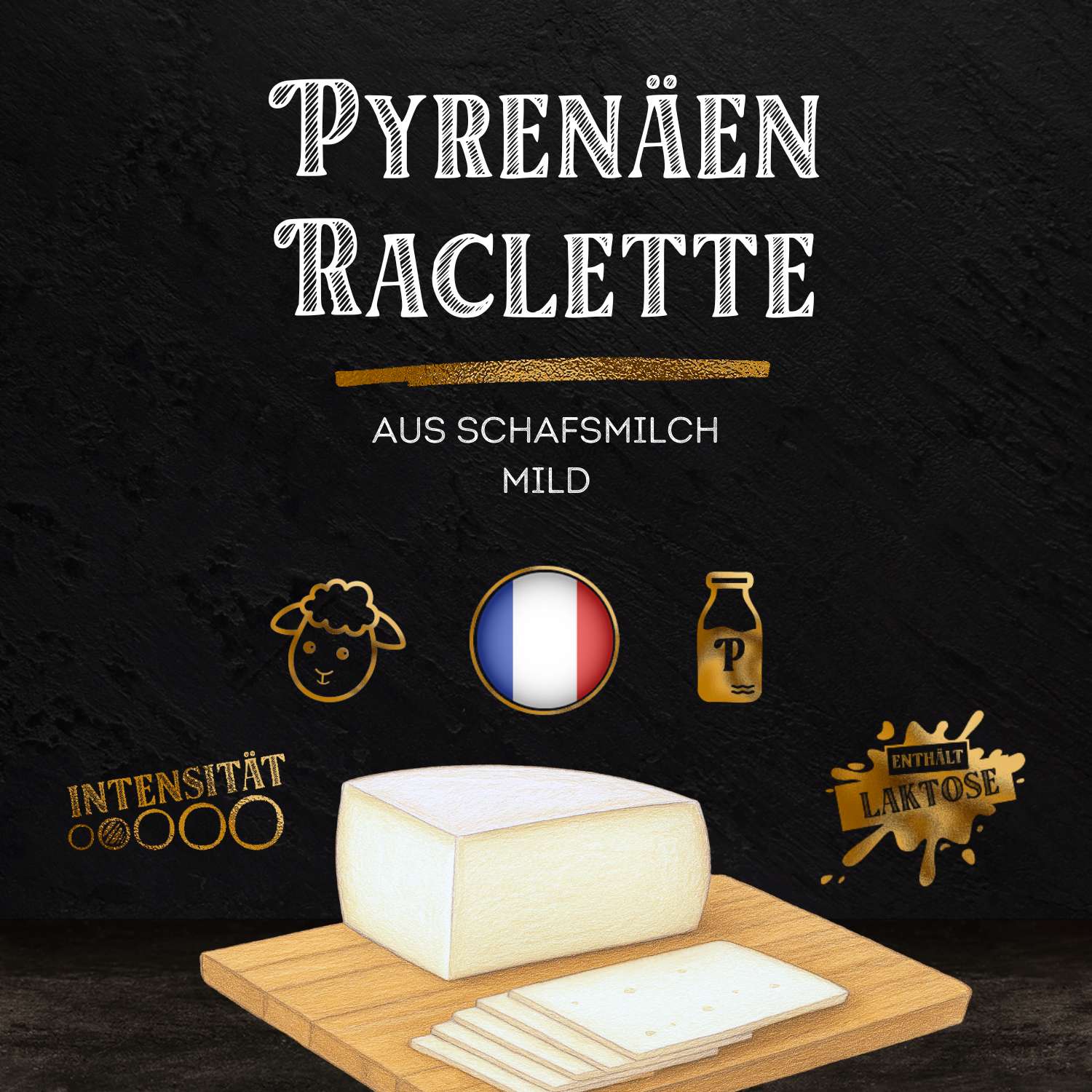 PYRENÄEN RACLETTE - aus Schafsmilch, mild