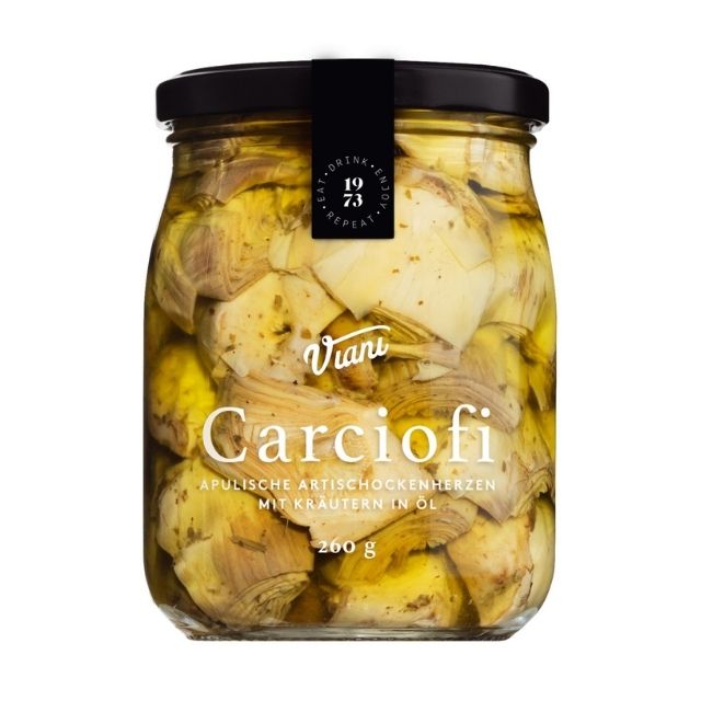 CARCIOFI - Artischockenherzen mit Kräutern