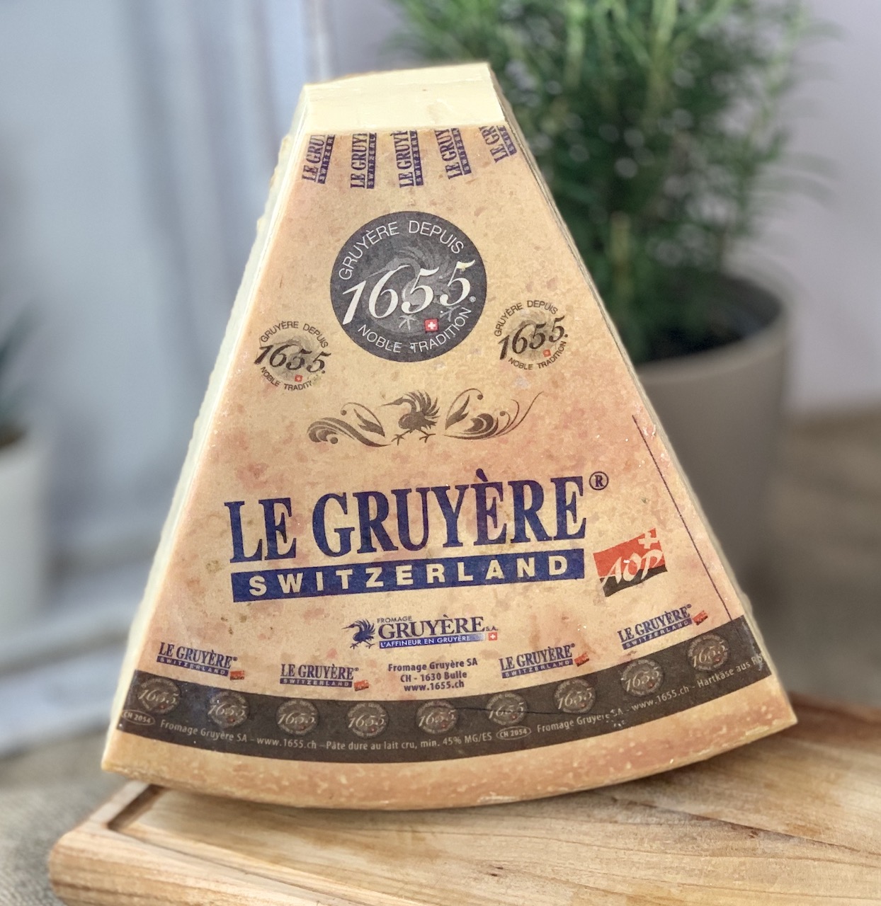 GRUYÈRE AOP 1655 - Hartkäse aus der Schweiz