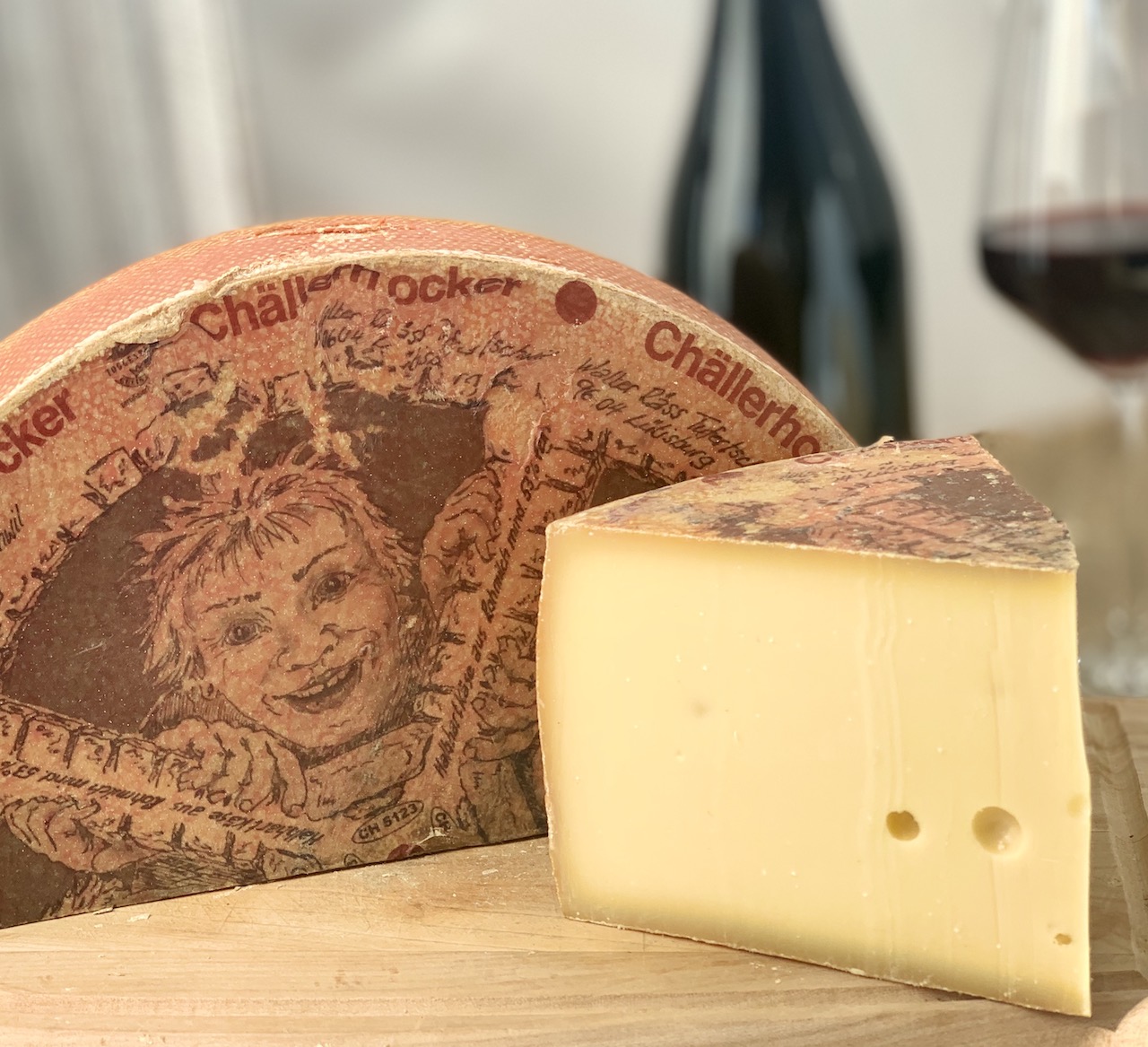 CHÄLLERHOCKER - Schweizer Hartkäse aus Rohmilch